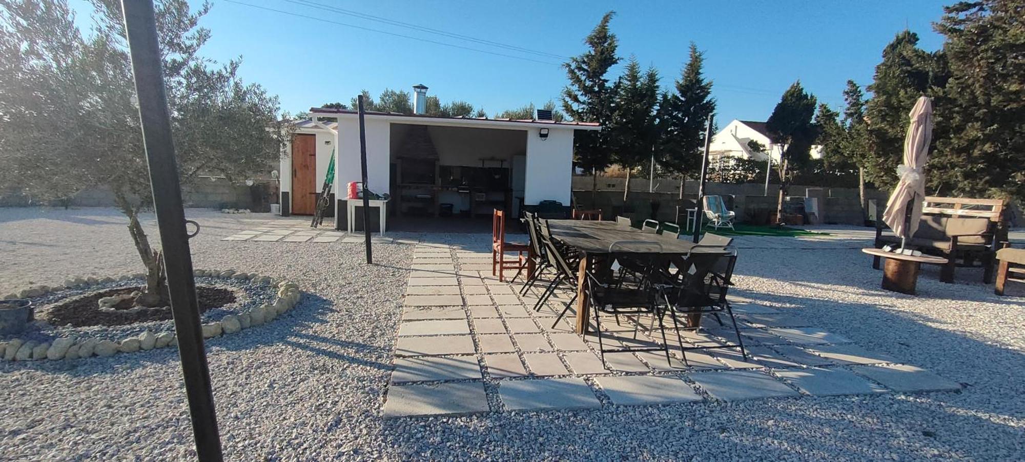 Casa Rural Con Piscina Climatizada Y Barbacoa A 10 Km De Alicante Y Playas, 3000 M2 De Terreno إلتشه المظهر الخارجي الصورة