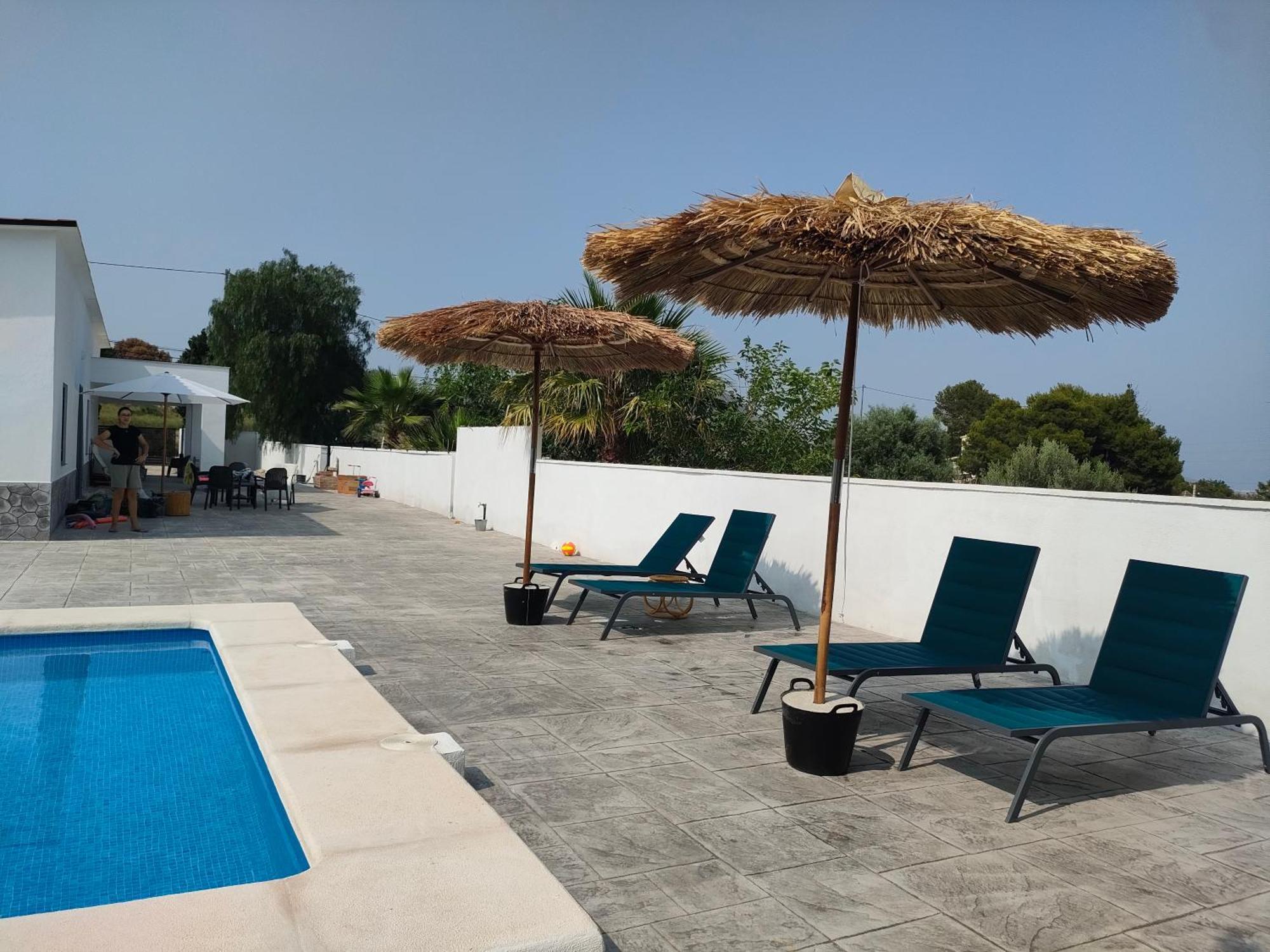 Casa Rural Con Piscina Climatizada Y Barbacoa A 10 Km De Alicante Y Playas, 3000 M2 De Terreno إلتشه المظهر الخارجي الصورة